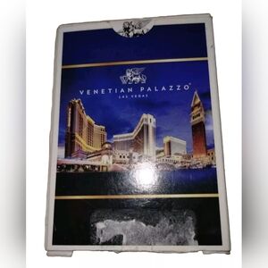 Venetian Palazzo Las Vegas Playing Cards Full Deck No Jokers Chopped Corners